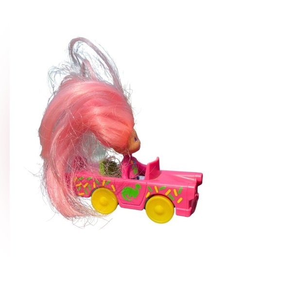 Wee Wild Things Ritzy Mitsy Doll & Car 1987 Mattel - Picture 3 of 6